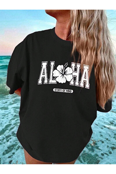 Jose Clothing Μπλουζάκι Oversize με στάμπα από οργανικό βαμβάκι