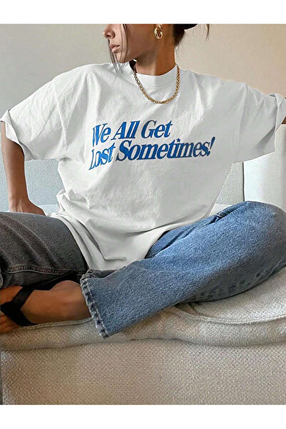 Jose Clothing Tricou oversize imprimat din bumbac organic