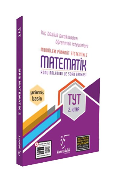 Karekök Yayınları Karekök TYT Matematik Konu Anlatımlı Soru Bankası 2. Kitap ...
