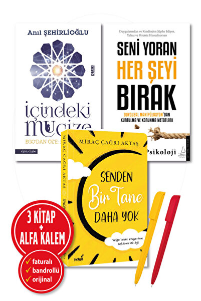 Yediveren Yayınları Senden Bir Tane Daha(MİRAÇ ÇAĞRI)+İçindeki Mucize(ANIL ŞE...