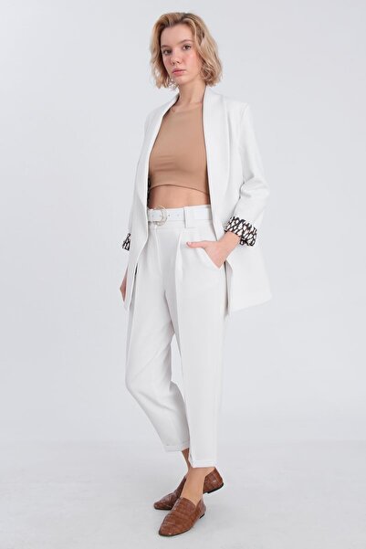 lady special Γυναικείο μπουφάν Blazer με διπλή υφασμάτινη επένδυση