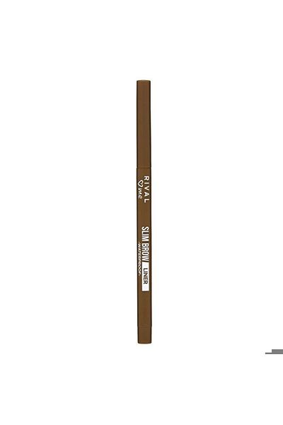 Rival Loves Me Eyebrow Pencil No.01 - Brown with Original Decoration