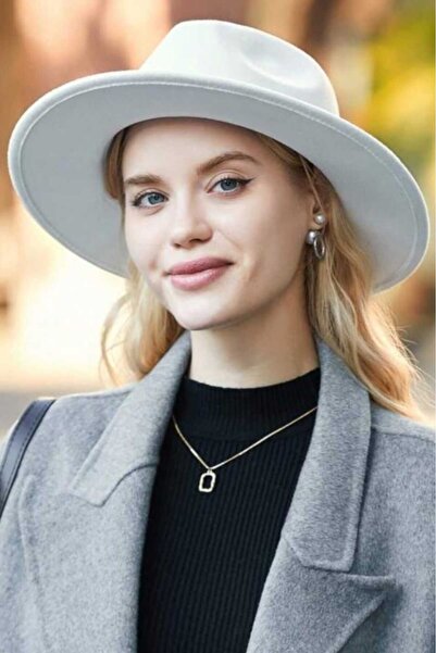 Trenderrs Γυναικείο καπέλο Fedora Panama Stamp - Εσωτερικά Ρυθμιζόμενο