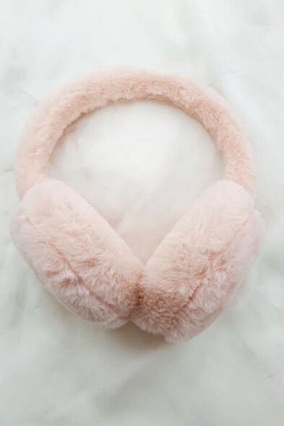PETEK AKSESUAR Cold Protective Soft Plush Winter Headphones