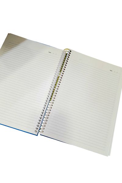 ÇİLEKHOMEAVM Set de 2 - Caiet de școală cu spirală de memorie zilnică și bloc de note pentru agenda suvenirului