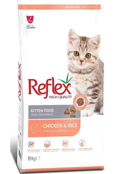 Reflex Tavuklu Yavru Kedi Maması 10 kg Chicken Kitten Cat Food