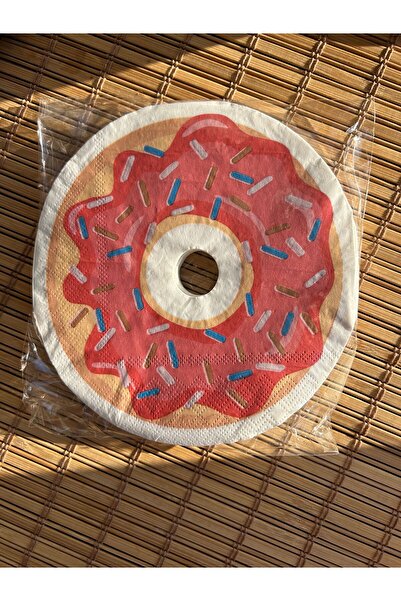 Naturalove Donut desenli 20’li kağıt peçete