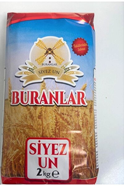 Buranlar Taş Değirmen Tam Tahıl 2 Kg Siyez Buğday Unu Tam Tahıl Siyez Ata Toh...