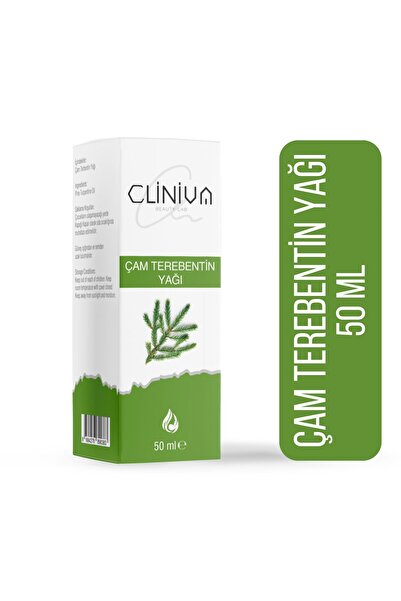 cliniva Doğal Çam Terebentin Yağı 50ml | Saç Dökülmesine Karşı En Etkili Bitk...