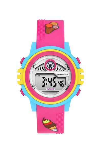 Daniel Klein New Season Digital Kids Wristwatch - DK.DJT.1005 with Alarm, Stopwatch and Lighting Features