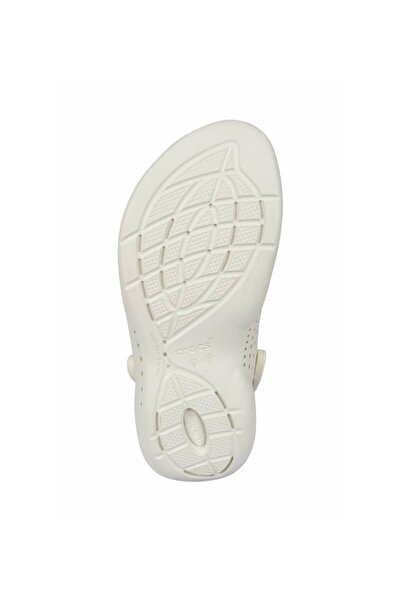 Crocs Beige-white Women's Clog Slippers 360 Degree - 206708 -1CV