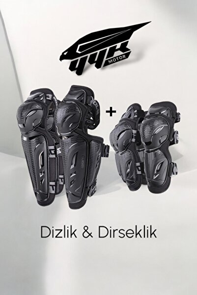 yyk بدلة واقية احترافية للدراجات النارية والسكوتر والدراجات مع وسادات للركبة