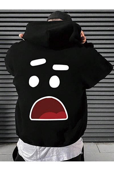 bellanova Φούτερ Unisex Oversize με κουκούλα - Τυπωμένο