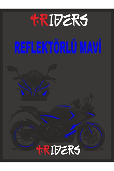 TRİDERS RS 200 Uyumlu Full Set Sticker Kaplama Rs200 Kaplama