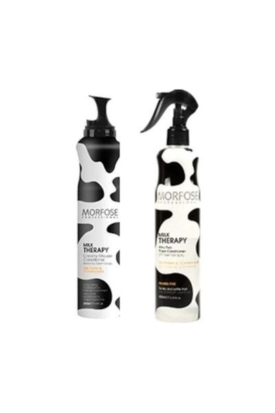 Morfose Milk Fön Suyu 400ml Milkshake Saç Bakım Köpüğü 200ml 3919951900079