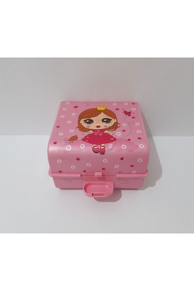renkli çiçekler Feeding Box School Lunch Box