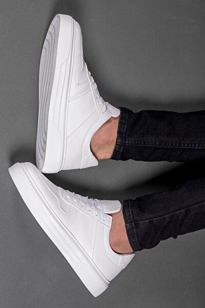 Riccon Λευκά ανδρικά αθλητικά παπούτσια0012209