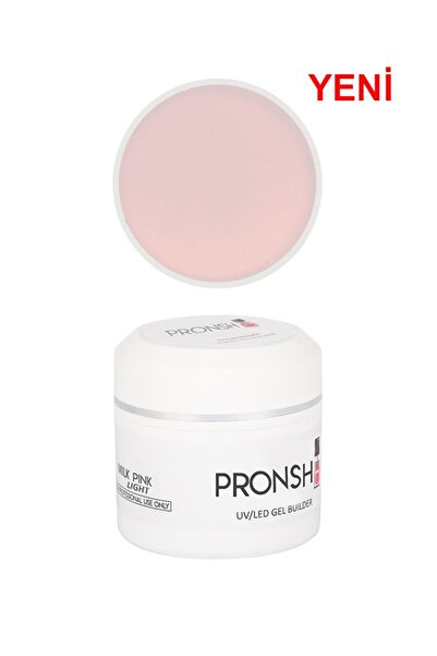 Pronsh Builder Jel 50ml Milk Pink Light Uv/led Protez Tırnak Jeli