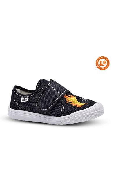kids A more Boy's Black Shoes - Wheels Home and Nursery Shoes