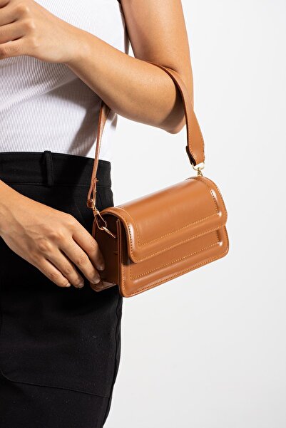 NBİBAGS Moi Taba Kadın Şık Tasarım Çıtçıtlı Ayarlanabilir Askılı El, Kol Ve O...