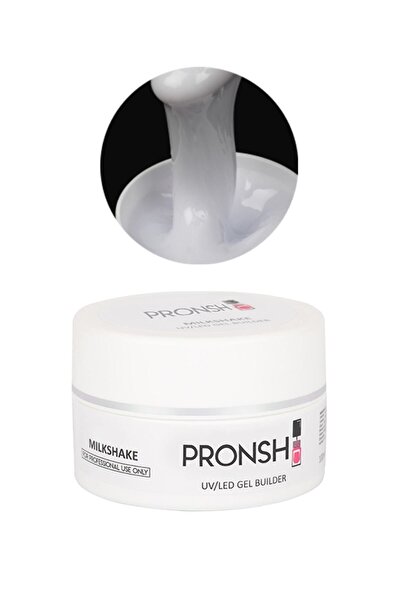 Pronsh Builder Jel 100ml Milkshake (RAKI BEYAZI) Protez Tırnak Jeli