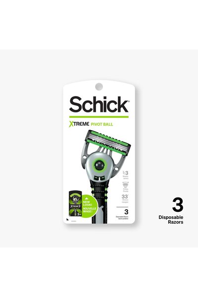 Schick Xtreme Pivot Ball Oynar Başlıklı Tıraş Bıçağı 3`lü