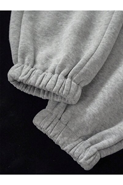 Fifty Color Ψηλόμεσο ελαστικό Winter Jogger Sweatpants Σετ 2 τεμαχίων