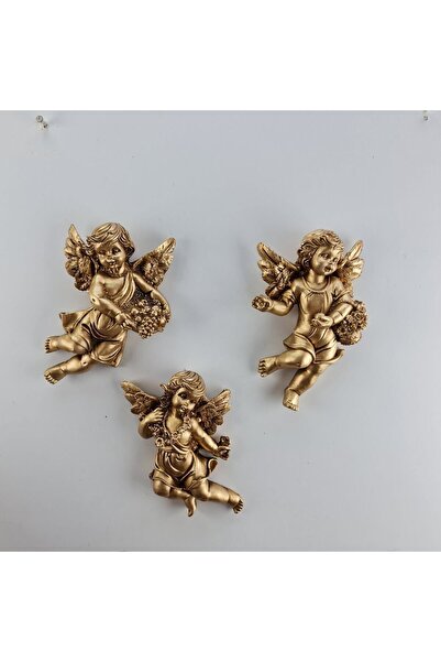 TEVFİK GÜNDAY DEKORASYON Melek Biblo 3'lü