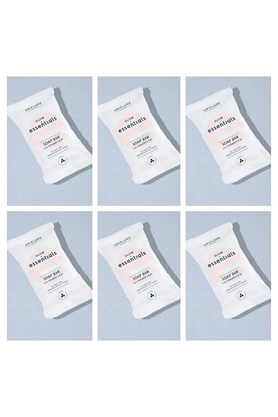 Oriflame Glow Essentials Vitamin E & B3 Soap Set of 6