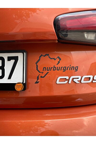 Fiat Nürburgring Oto Sticker