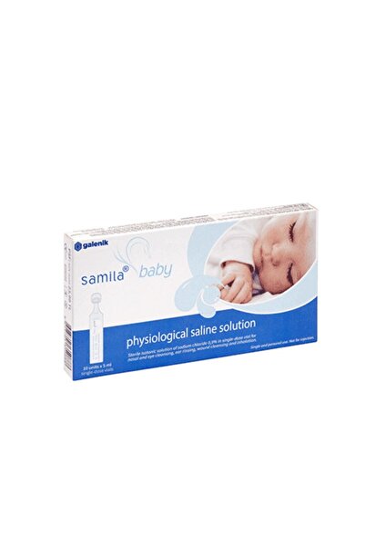 Samila Serum Fizyolojik 5 ml - 10 Adet Flakon