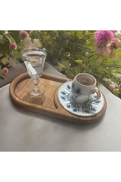 Ayd ahşap İki bölmeli genel kullanım için sunumluk,ikramlık