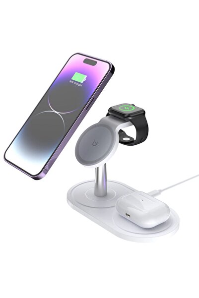 LOBO 15W 3in1 Magnet Wireless Charging Stand