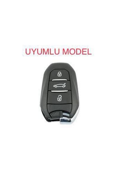 GMA KEYS Pentru Opel Combo Crossland X Grandland X Mokka Corsa F Nano Husa cheie fără sustan Negru Aur Aur Culoare