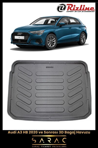 Rizline Audi A3 Hatchback 2024 Model 3d Bagaj Havuzu