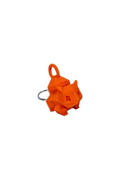 Tesseract Bulbasaur Orange keychain