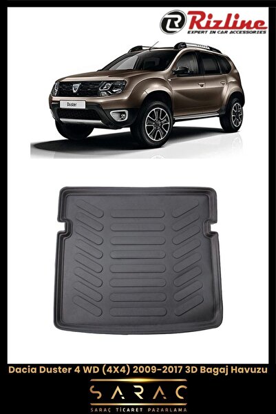 Rizline Dacia Duster 4x4 2014 Model 3d Bagaj Havuzu