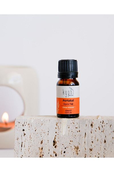 Kyphi Natural Orange Essential Oil - 10ml (Citrus Sinensis)
