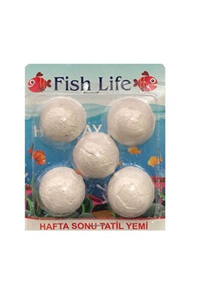 Fish Life Haftasonu Tatil Yemi 2paket (10 Tablet Içerir)
