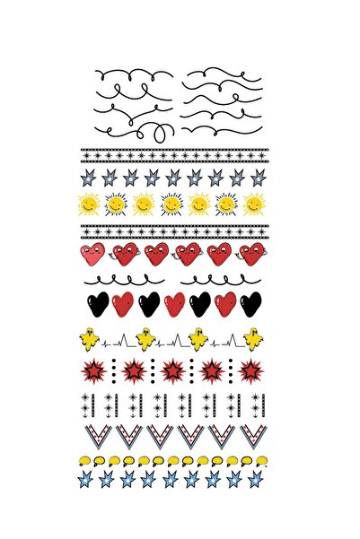 Flash Tattoos® Crazy Tırnak Dövmesi