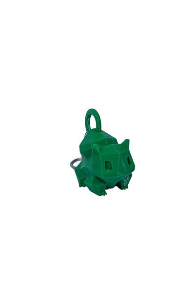 Tesseract Bulbasaur Green keychain