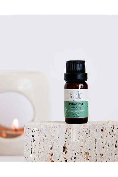 Kyphi Natural Cymbopogon Martinii Palmarosa Essential Oil - 10ml