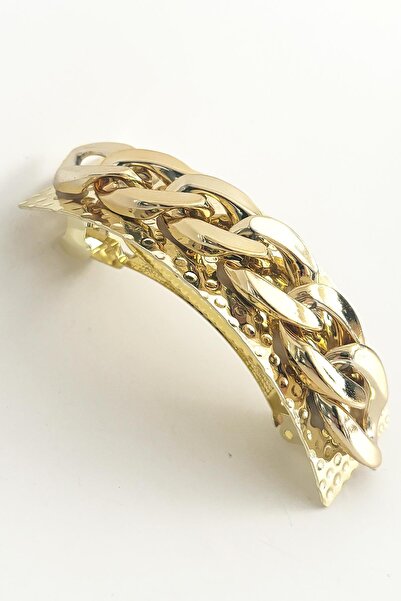 New Obsessions Molten Metal Chain Royale Automatic Hair Clip