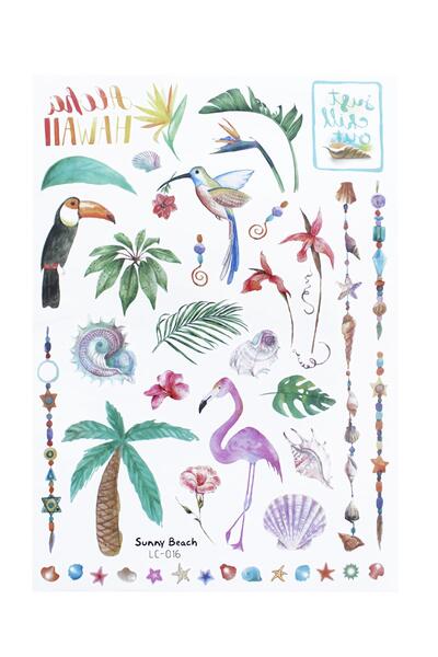 New Obsessions Hawai Geçici Dövme