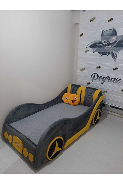 Puf Bebe Montessori Serisi_araba Karyola_çocuk_ Bebek_arabalı Yatak 90x190 Öl...