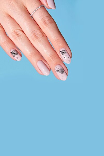 Flash Tattoos® Dandelion Tırnak Dövmesi - Tırnak Tattoo - Nail Art - Tırnak Sticker