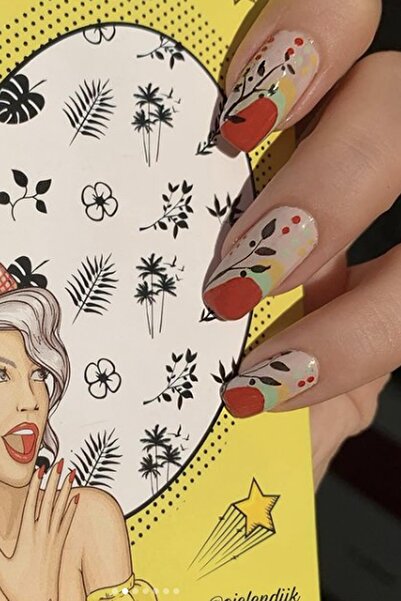 Flash Tattoos® Dal Tırnak Dövmesi