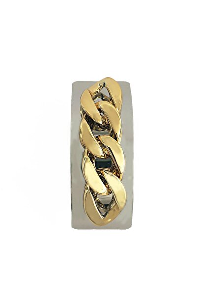 New Obsessions Glossy Metal Chain Royale Automatic Hair Clip
