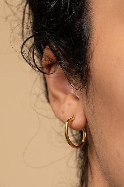 New Obsessions Halka Küpe Altın 4 Cm