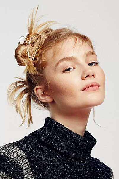 New Obsessions Kovová přezka s drápy zlaté barvy